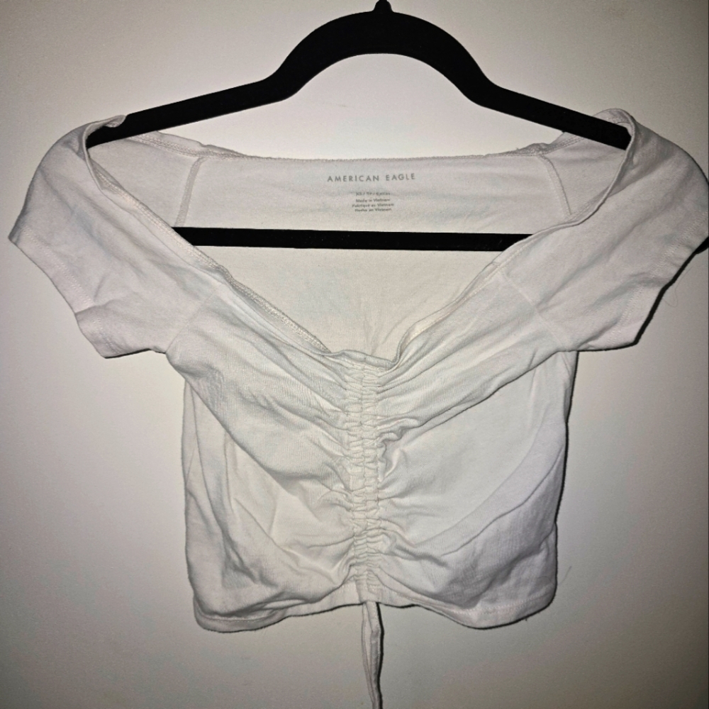 American Eagle Outfitters White Women's Top